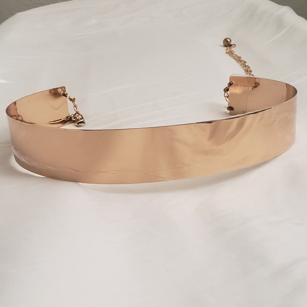 Shiny Gold Mirror Belt - Picture 3 of 9